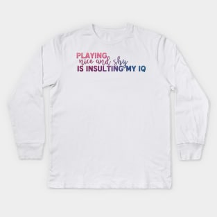 Mean Girls Broadway - Nice and Shy Kids Long Sleeve T-Shirt